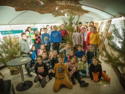 Wizyta dzieci z Przedszkola Publicznego w Strumieniu